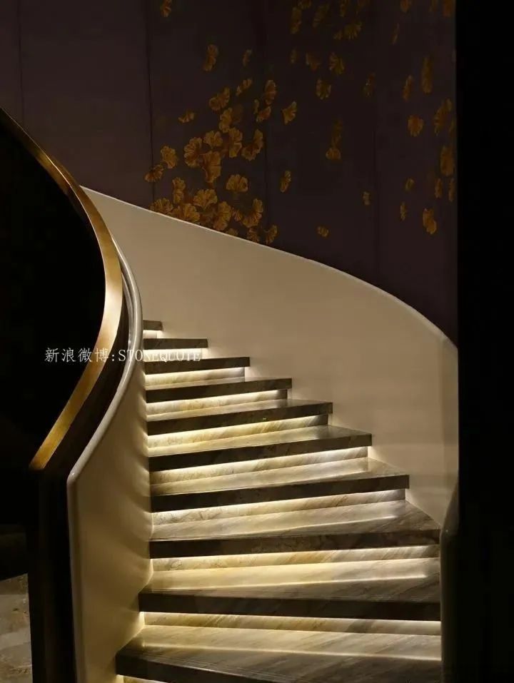 大理石楼梯——楼梯界的天花板(图63) 大理石楼梯——楼梯界的天花板