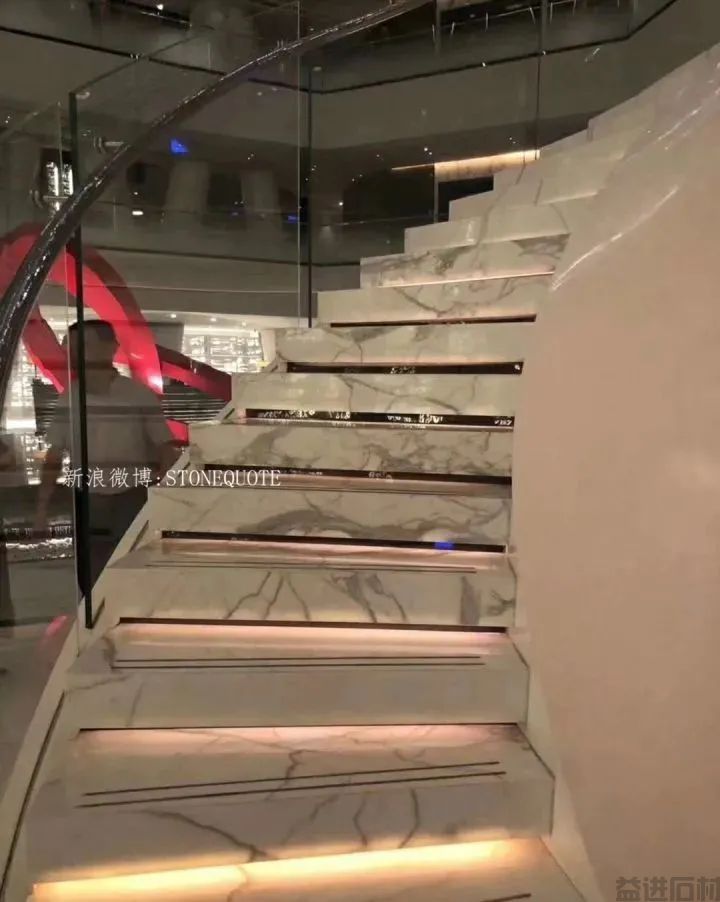 大理石楼梯——楼梯界的天花板(图85) 大理石楼梯——楼梯界的天花板
