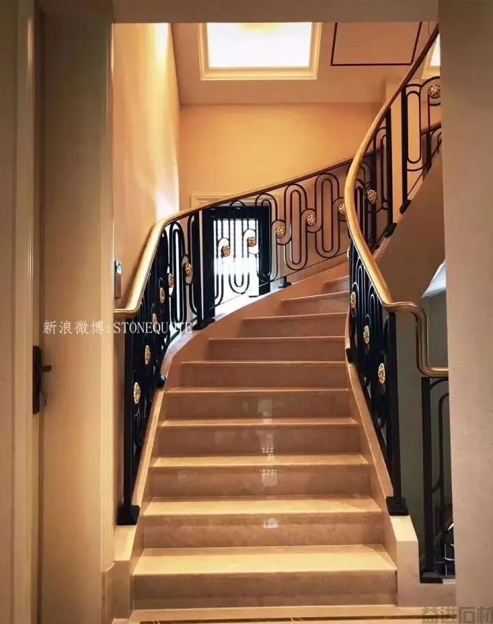 大理石楼梯——楼梯界的天花板(图92) 大理石楼梯——楼梯界的天花板