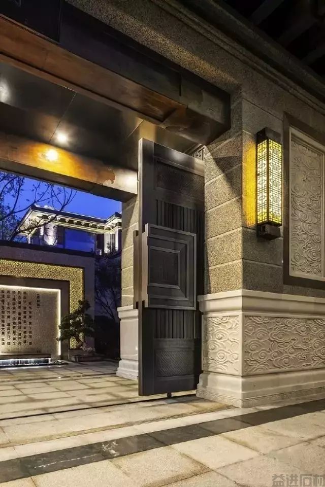 别墅石材门头设计 | 别墅的"脸面"颜值必须高起来(图23) 别墅石材门头设计 | 别墅的"脸面"颜值必须高起来