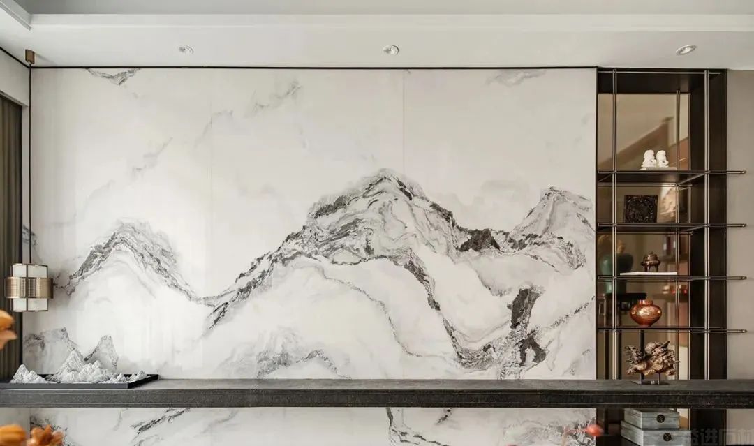 你家丑丑的背景墙该换啦!换成大理石的吧(图12) 你家丑丑的背景墙该换啦!换成大理石的吧