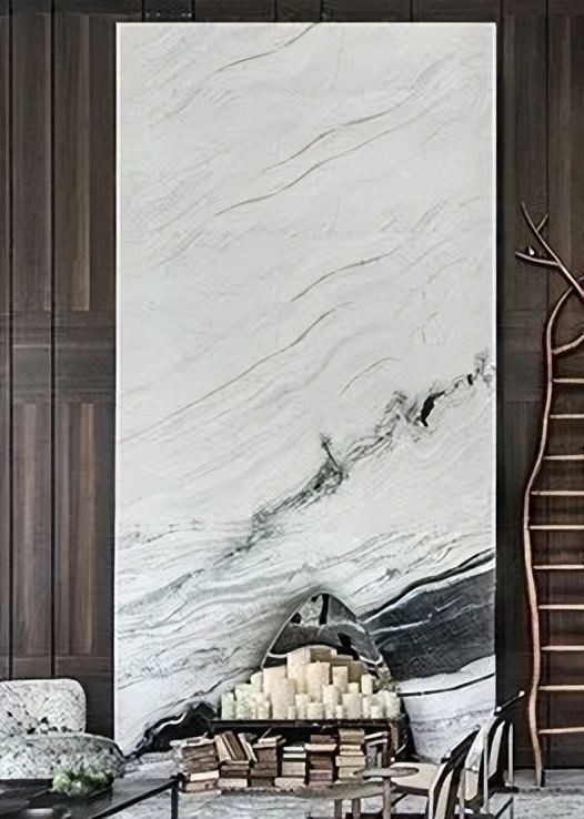 你家丑丑的背景墙该换啦!换成大理石的吧(图18) 你家丑丑的背景墙该换啦!换成大理石的吧