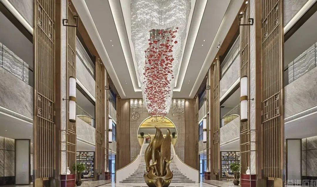 豪华的酒店,少不了一个漂亮的大理石楼梯(图26) 豪华的酒店,少不了一个漂亮的大理石楼梯(图26)