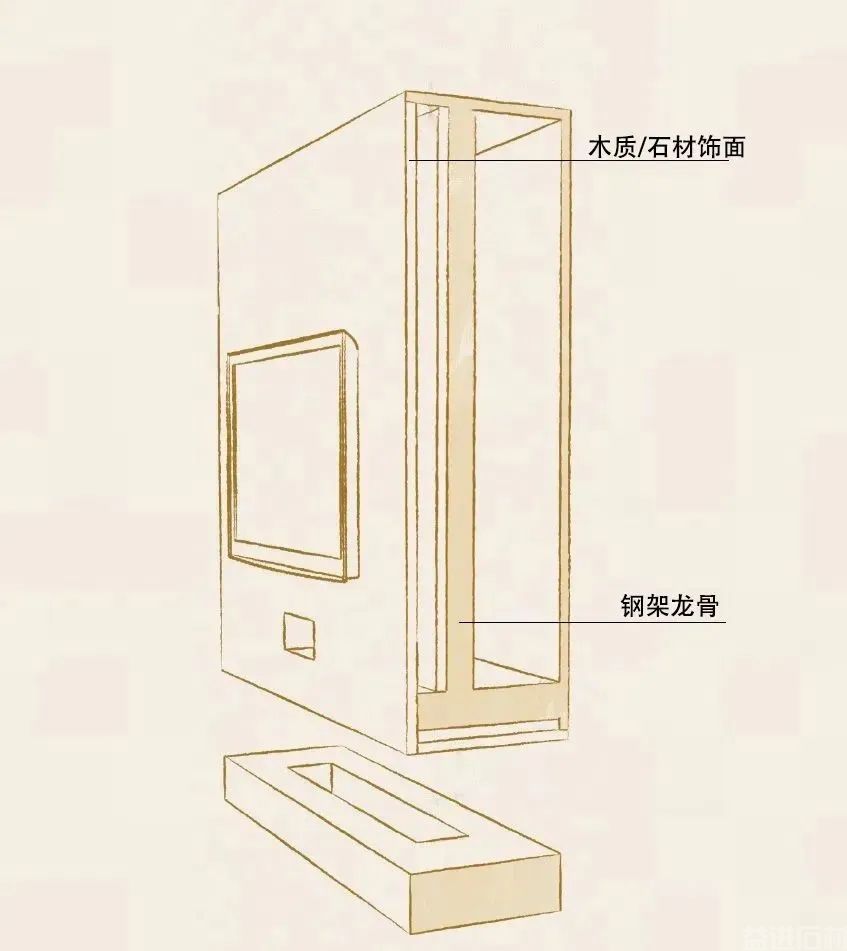 家装中5种大理石悬浮设计,颜值超高(图48) 家装中5种大理石悬浮设计,颜值超高(图48)