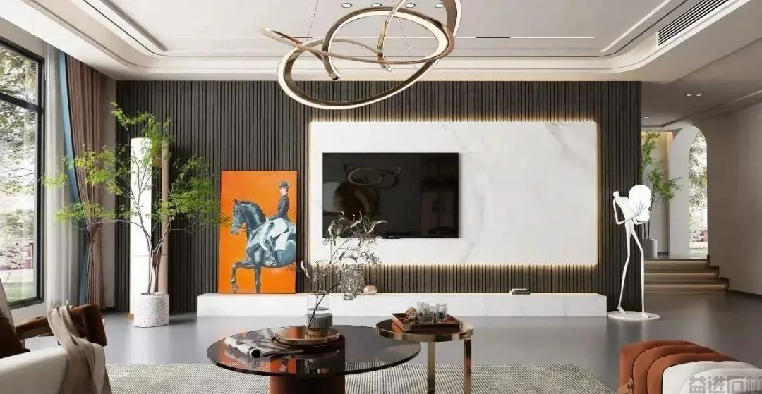 60款最新石材背景墙，打造现代家居的高颜值