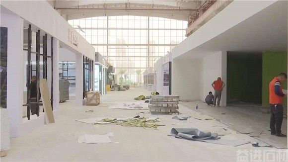 第一届中国·麻城国际石材博览会布展进入尾声(图2)