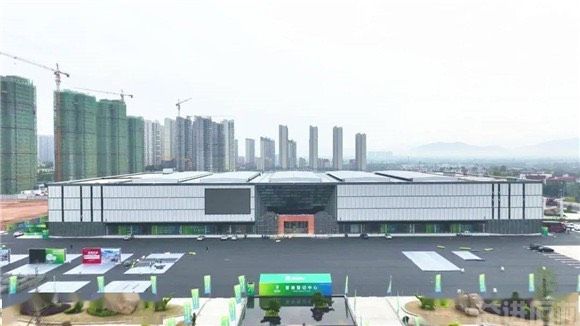 第一届中国·麻城国际石材博览会布展进入尾声(图5)