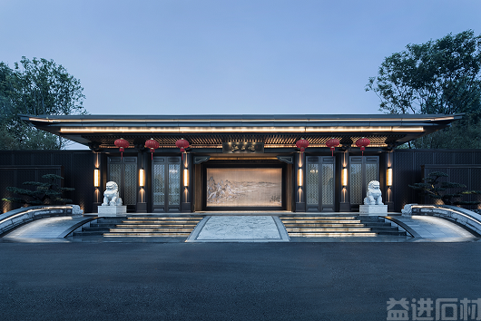 石材案例 | 大理石打造自然大气之意境(图2)