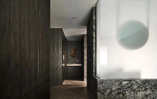 135㎡私宅设计，借取石材特性诉说一段凝思的独白(图17)