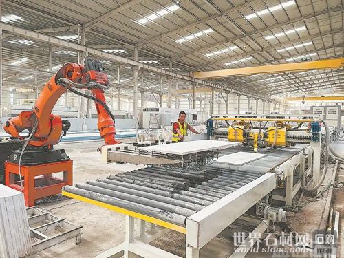 七轴机械臂赋能石材产业“智”变